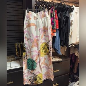 Maeve fish pants EUC.  By Anthro